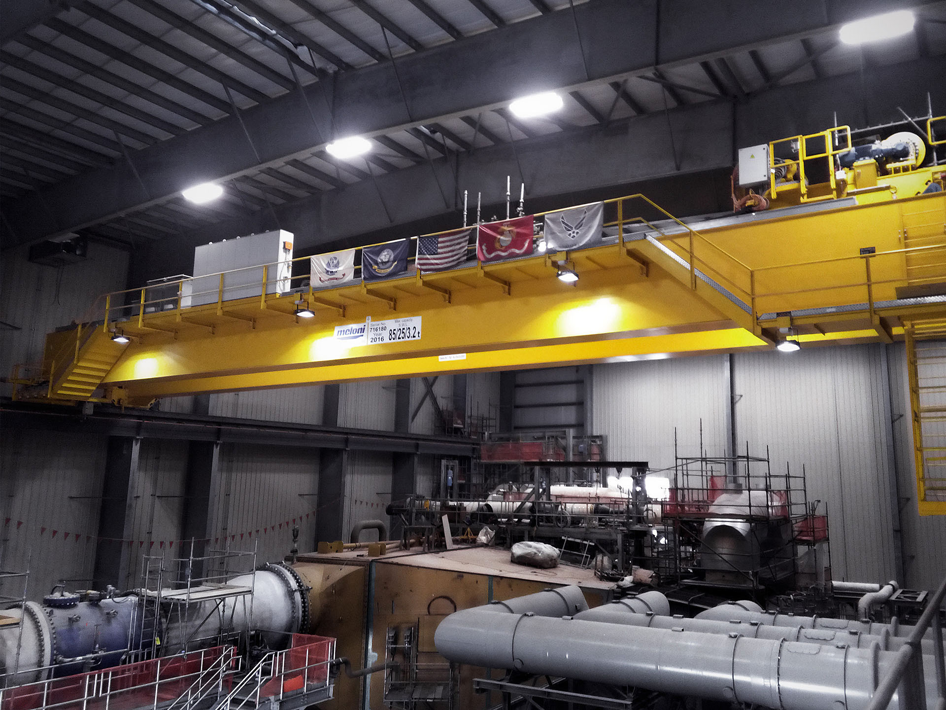 716180 • double girder bridge crane for turbine hall