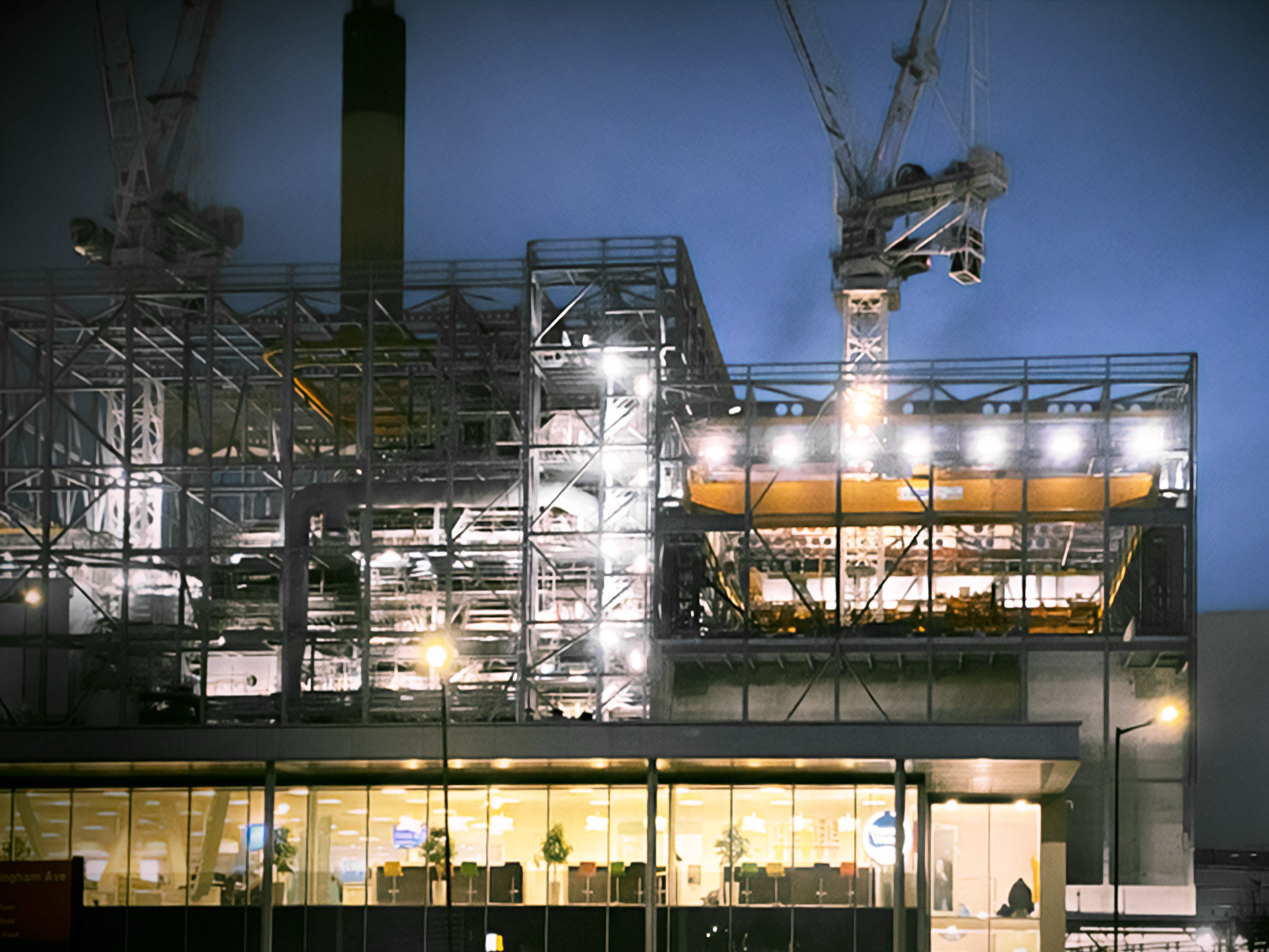 721230 • UK • Bedfordshire County • Stewartby - Energy from Waste Plant built by KVI